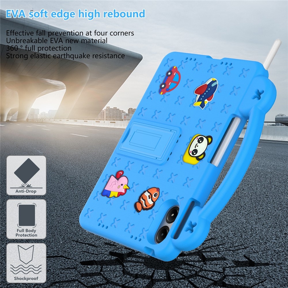 Tartós tok gyerekeknek Xiaomi Redmi Pad 2 Pro tablethez - világoskék