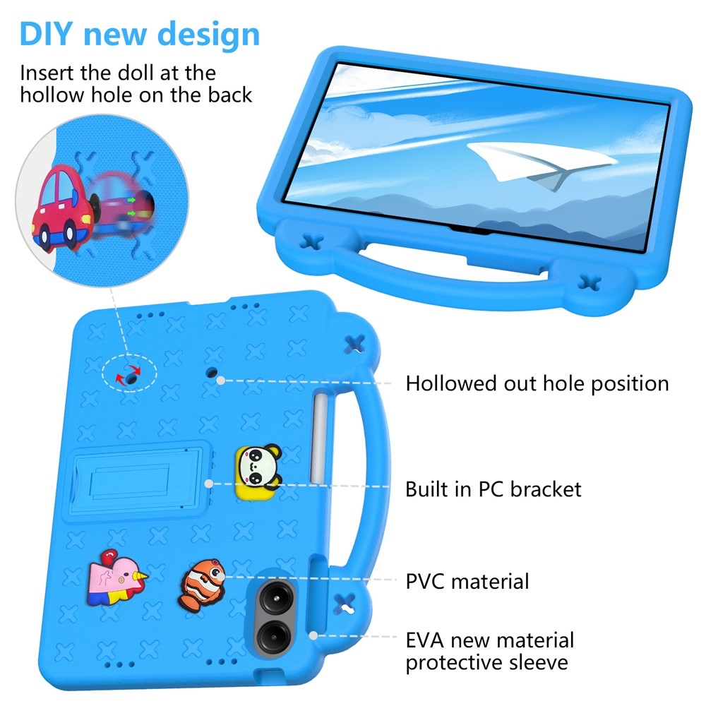 Tartós tok gyerekeknek Xiaomi Redmi Pad 2 Pro tablethez - világoskék