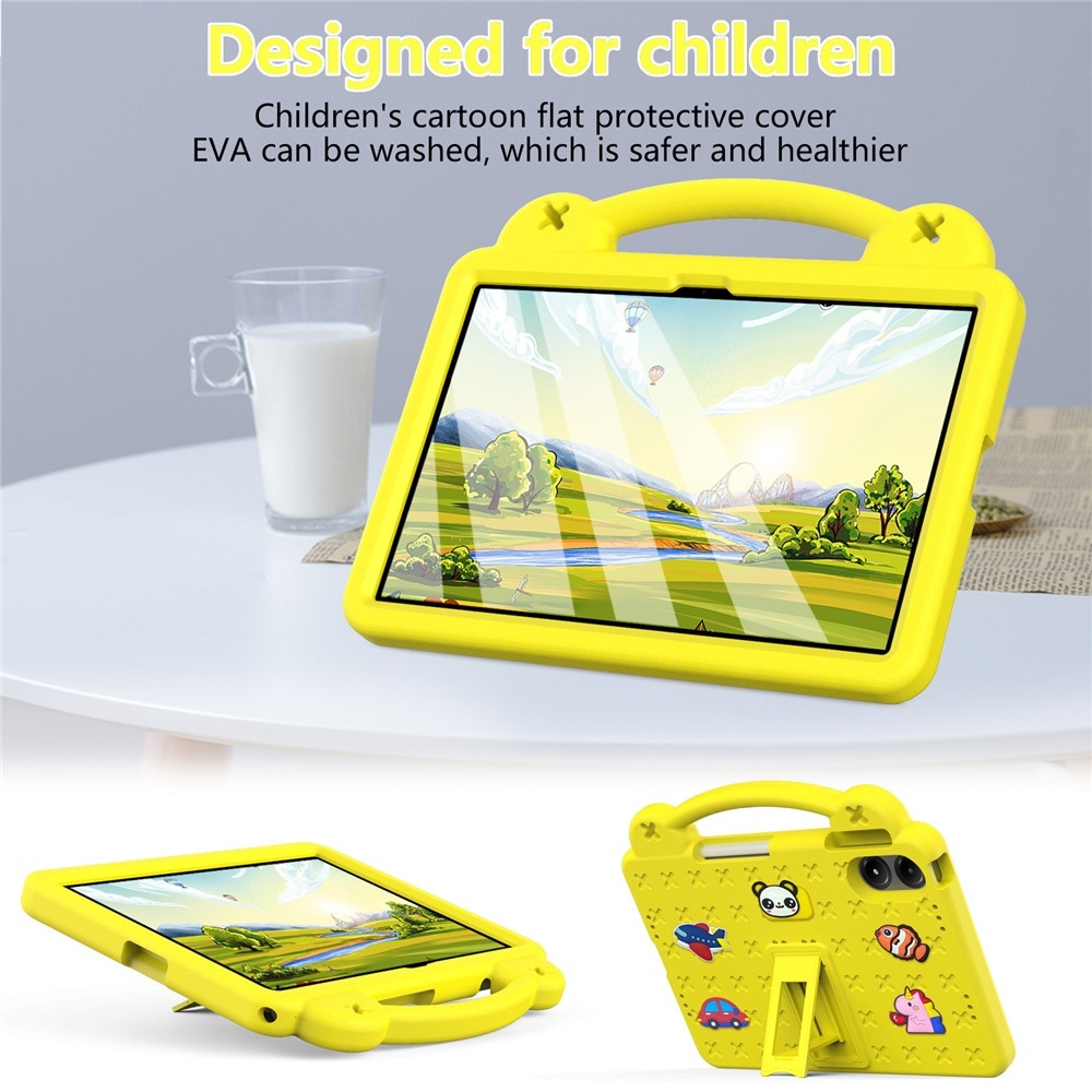Tartós tok gyerekeknek Xiaomi Redmi Pad 2 Pro tablethez - sárga