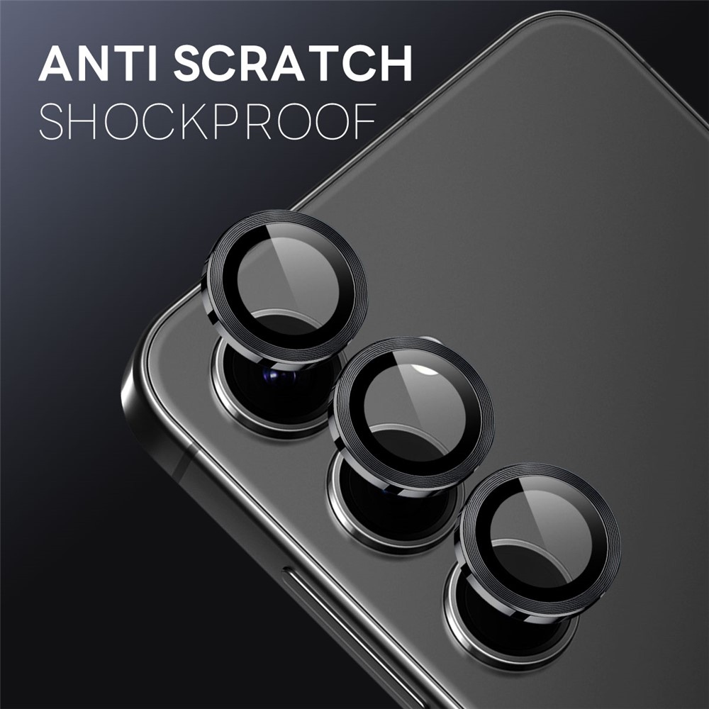 NORTHJO kamera lencse üveg Samsung Galaxy S25 FE (különálló szemüveg) - fekete