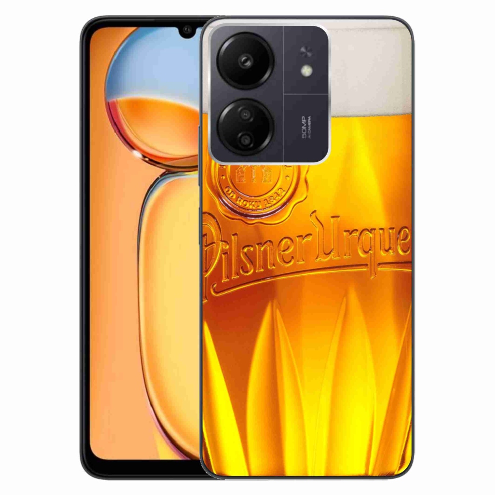 Gél borítás mmCase a Xiaomi Poco C65/Redmi 13C számára - sör