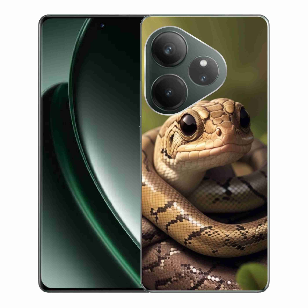 Zselés borítás mmCase a Realme GT 6 5G/GT 6T 5G - kígyó 1