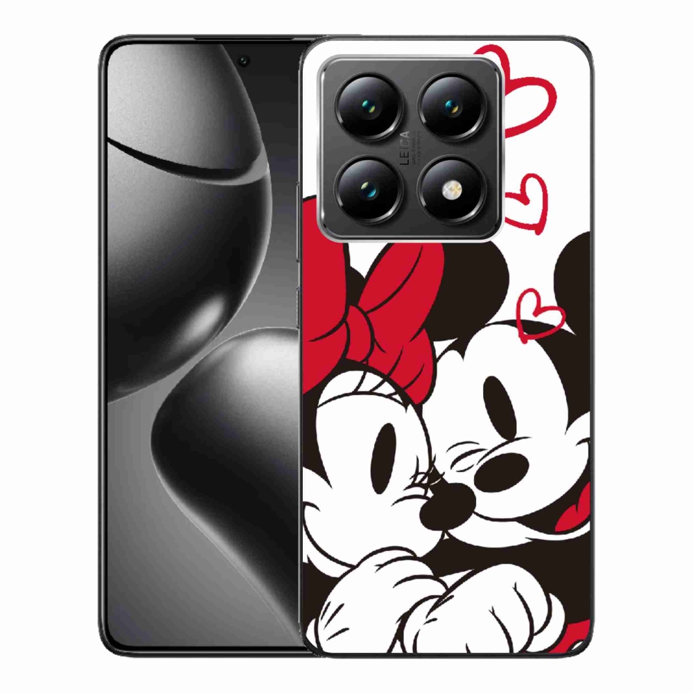 Gél borító mmCase a Xiaomi 14T-hez - minnie és mickey