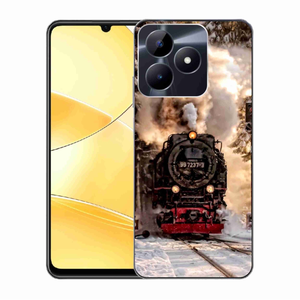 Zselés borítás mmCase a Realme C51/C53 készülékhez - vonat