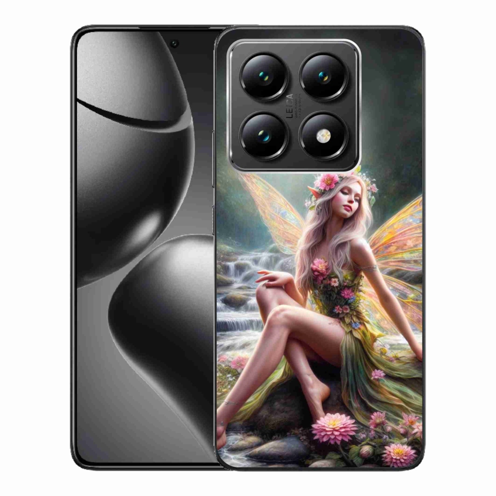 Gél borítás mmCase a Xiaomi 14T-hez - pillangó nő 1