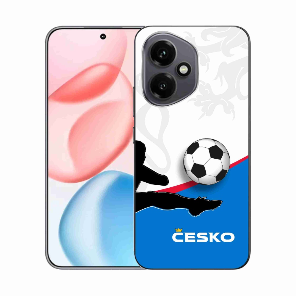 Gél borítás mmCase for Honor 400 - football Csehország 3