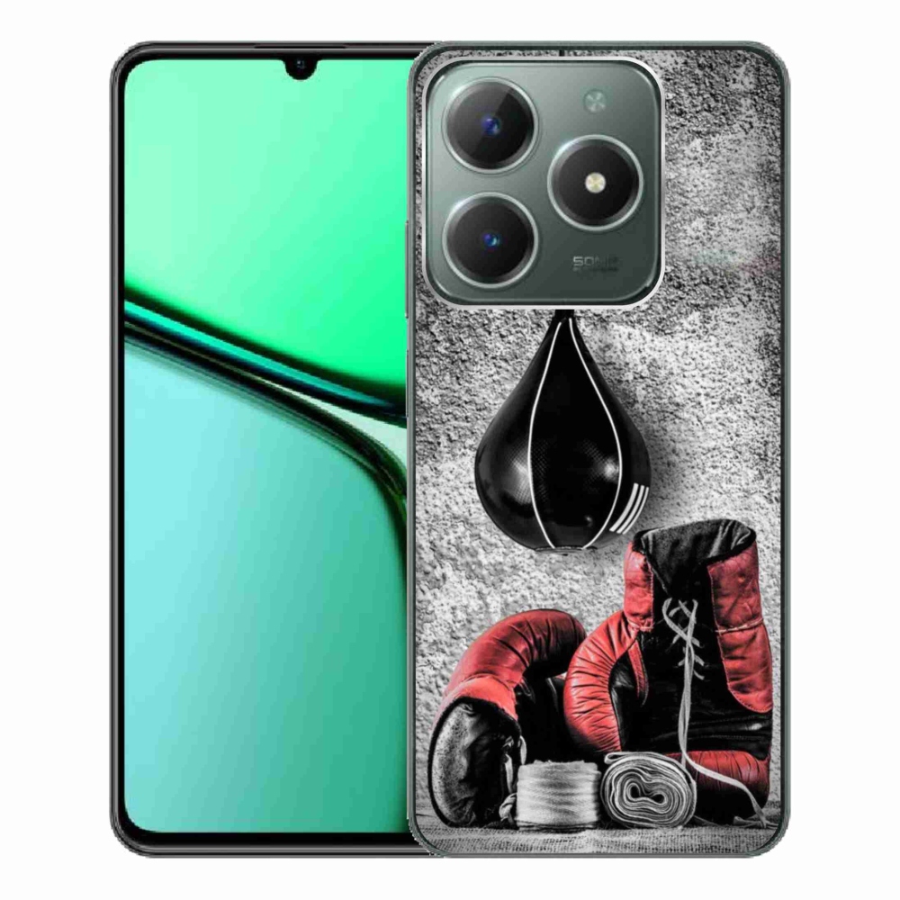 Gélborítás mmCase a Realme C61 készülékhez - bokszzsák és kesztyű