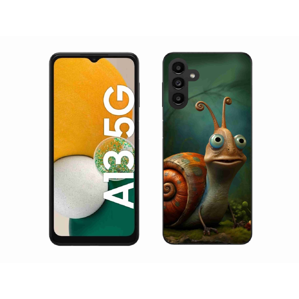 Gél védőhuzat mmCase Samsung Galaxy A13 5G - csiga