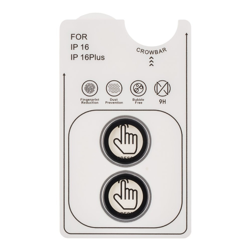 Csomagolás:ME lencsevédő Apple iPhone 16/16 Plus fehérhez