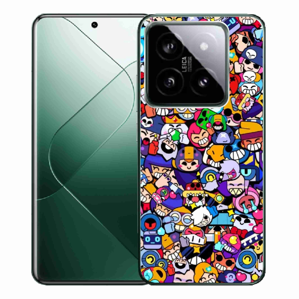 Gél borítás mmCase a Xiaomi 14 Pro-hoz - brawl stars 2