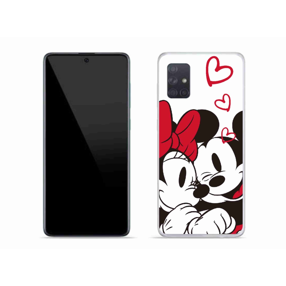 Zselés borítás mmCase Samsung Galaxy A71 - minnie és mickey