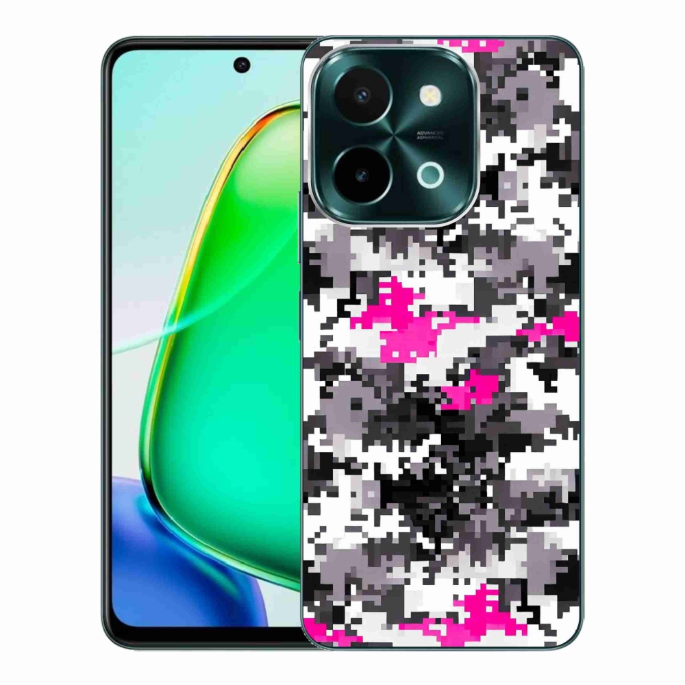 Gél védőburkolat mmCase a Vivo Y28-hoz - álcázó minta 4