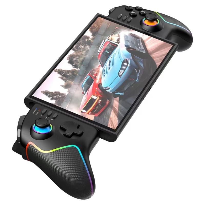 iPega SW2123 vezeték nélküli RGB Gamepad Nintendo Switch/Nintendo Switch 2 fekete színű konzolhoz