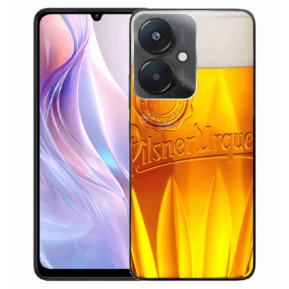 Gél borító mmCase a Xiaomi Redmi 13C 5G számára - sör