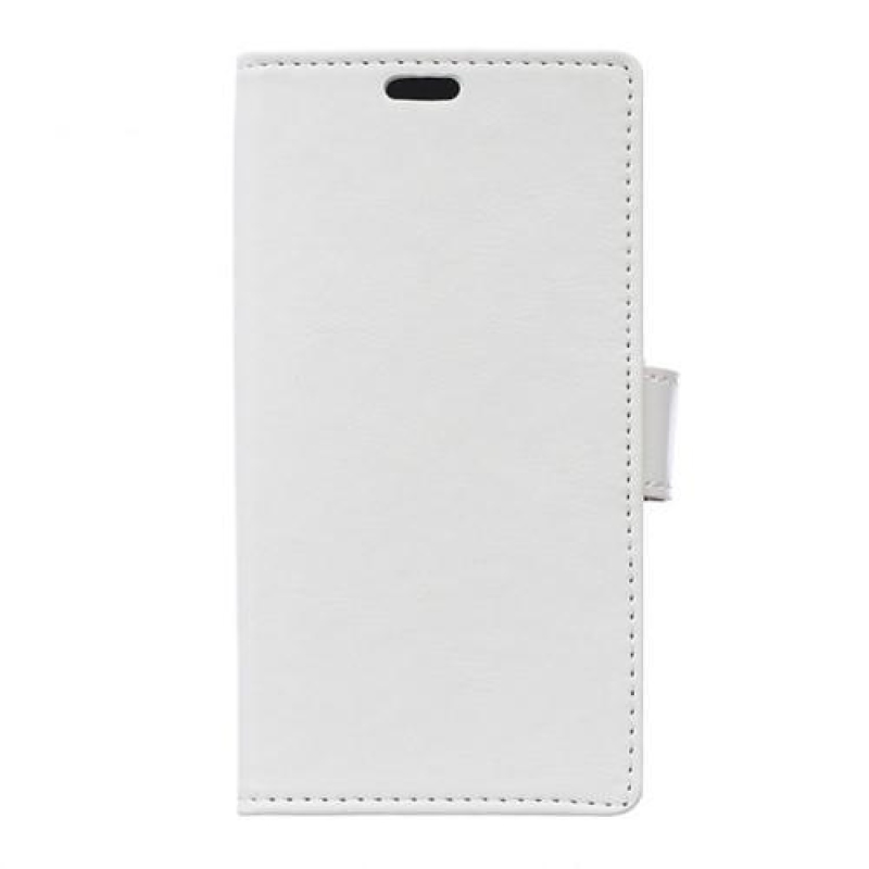 Könyv PU bőr tok Sony Xperia X-hez - fehér