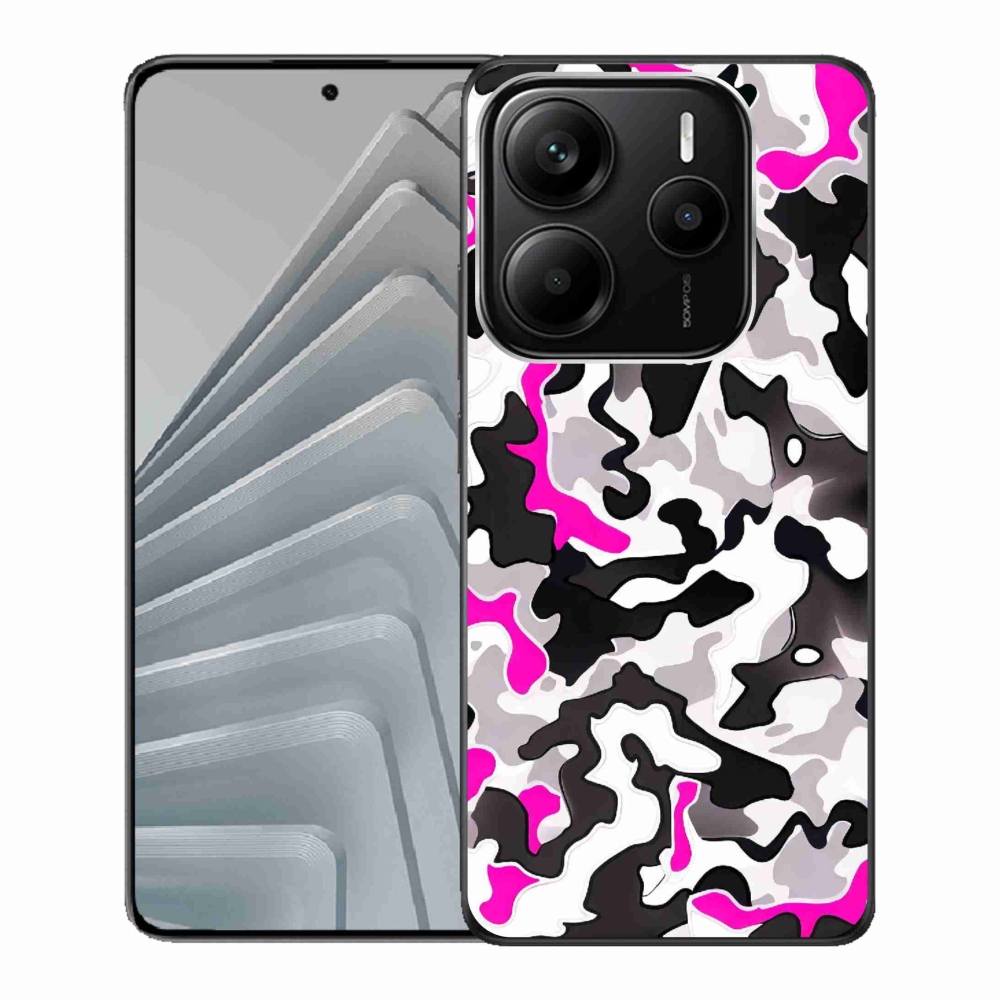 Gél borítás mmCase a Xiaomi Redmi Note 14 5G-hez - álcázó minta 5