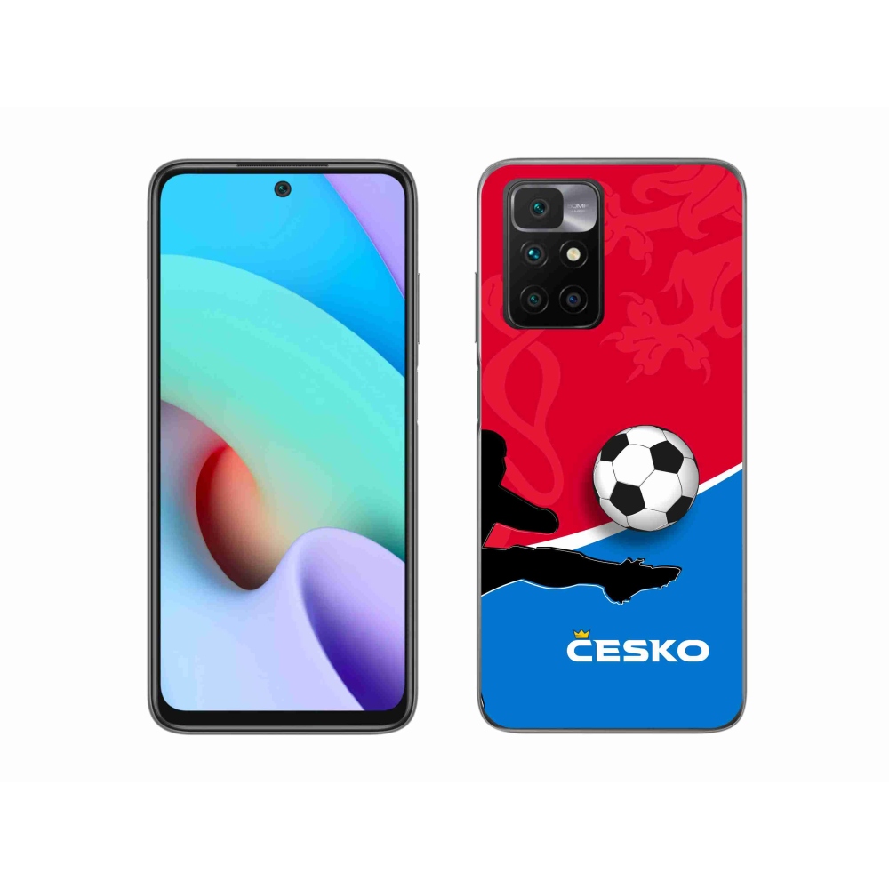 Gél borítás mmCase a Xiaomi Redmi 10/Redmi 10 (2022) - futball Csehország 2