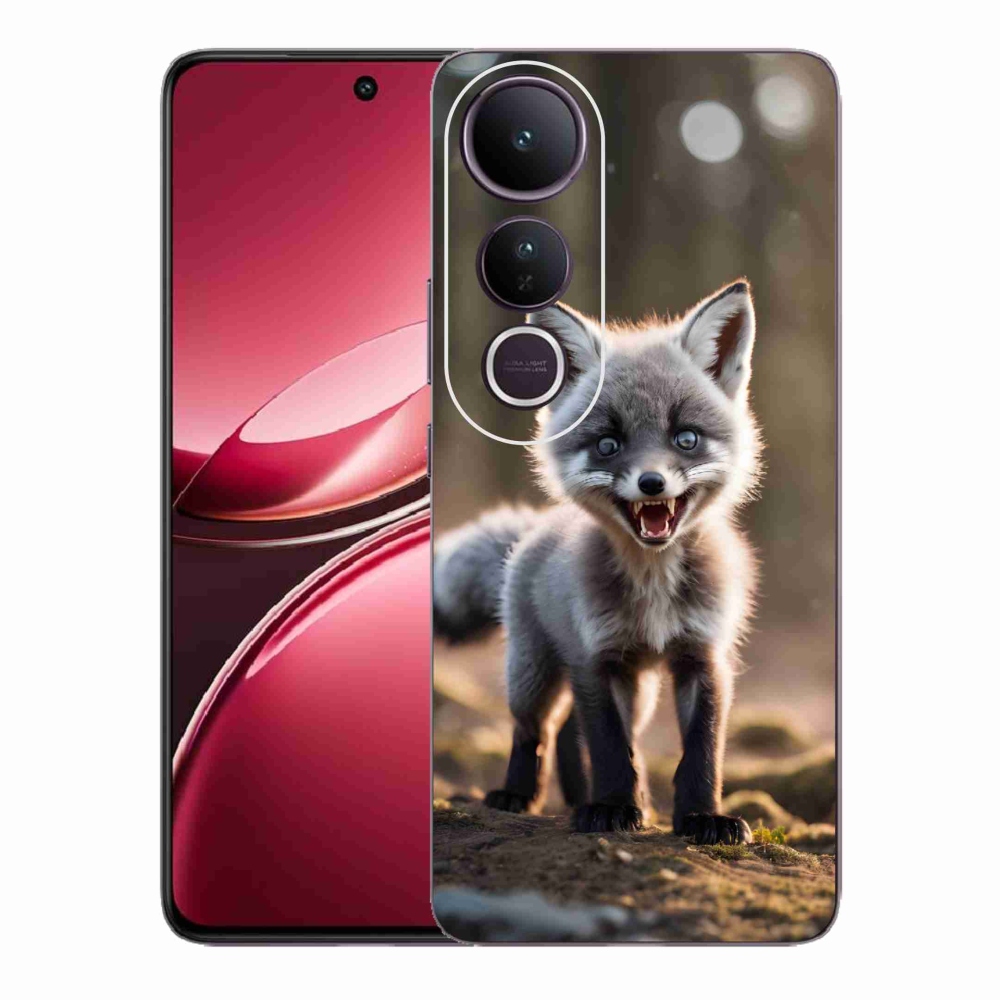 Gél borító mmCase a Vivo V50 Lite 4G/5G készülékhez - angry fox