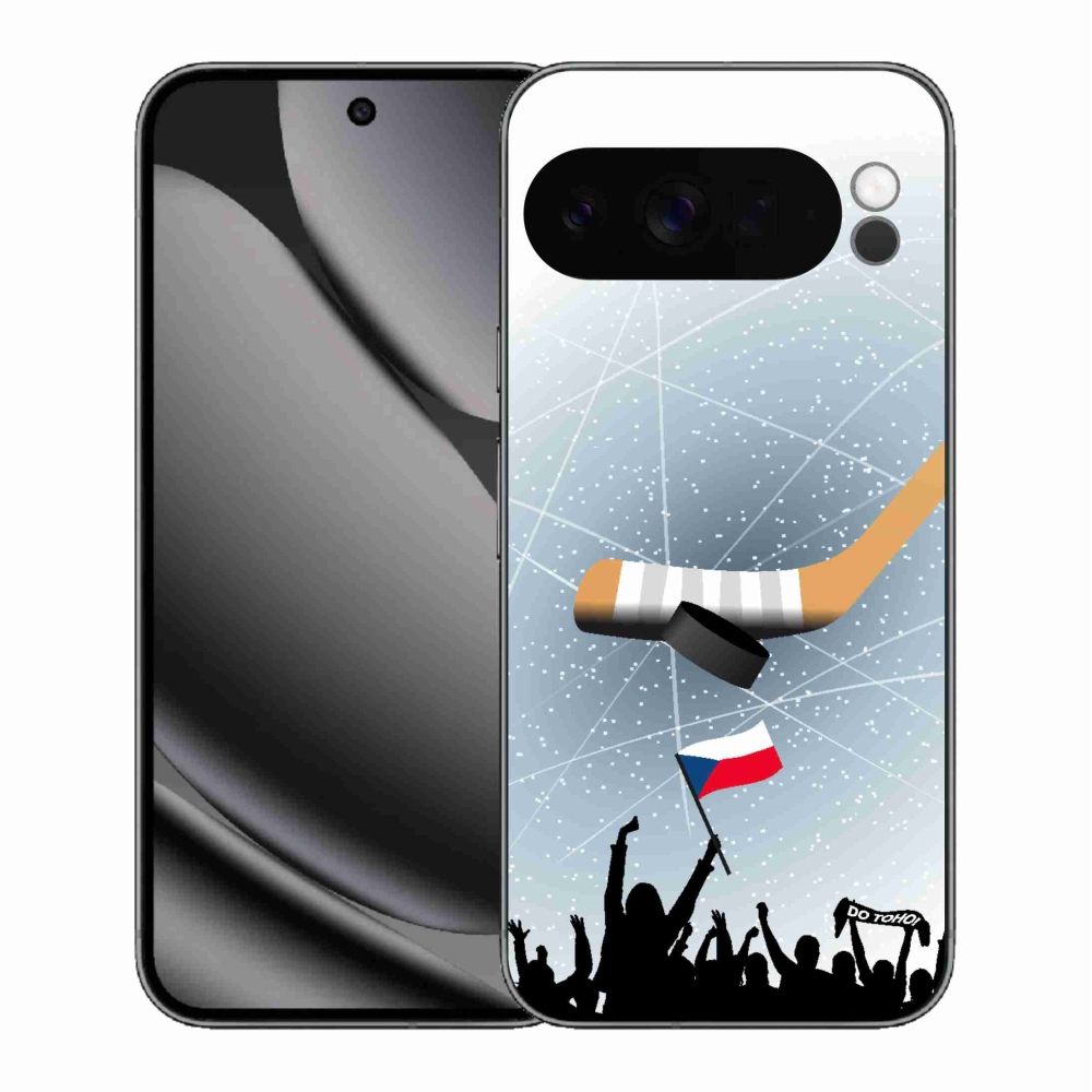 Gél borítás mmCase a Google Pixel 10 Pro XL-hez - hoki rajongóknak