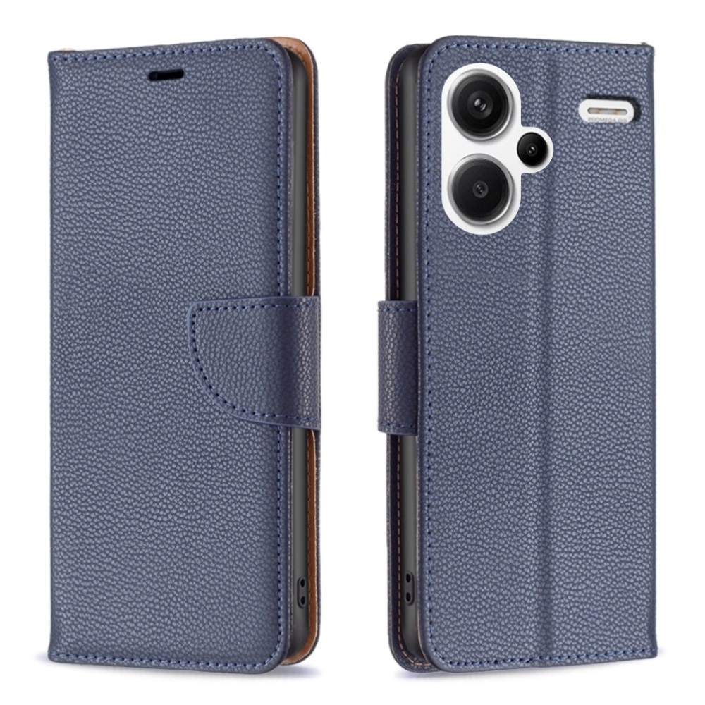 Könyvtáska tok Xiaomi Redmi Note 13 Pro+ 5G - sötétkék