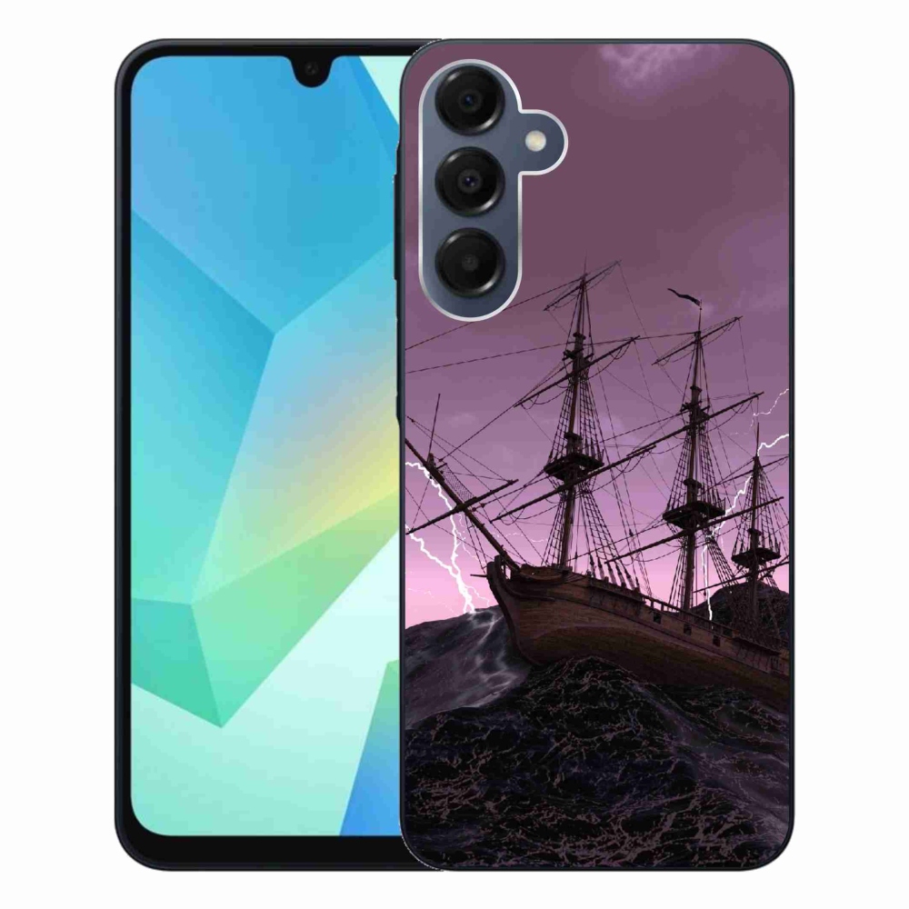 Zselés borítás mmCase a Samsung Galaxy A16 4G/5G készülékhez - hajó a viharban