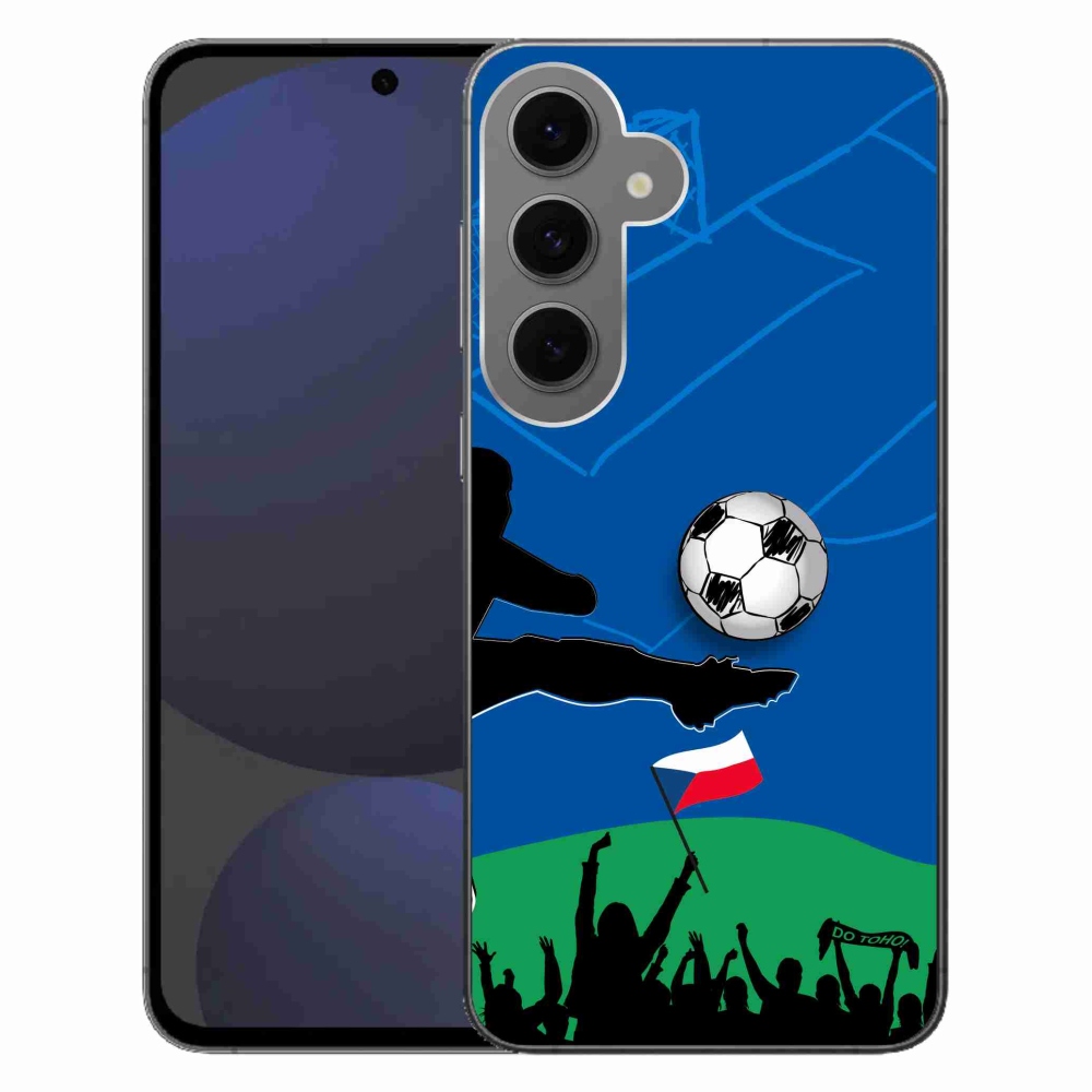 Gél borítás mmCase Samsung Galaxy S24 FE - futballszurkolóknak