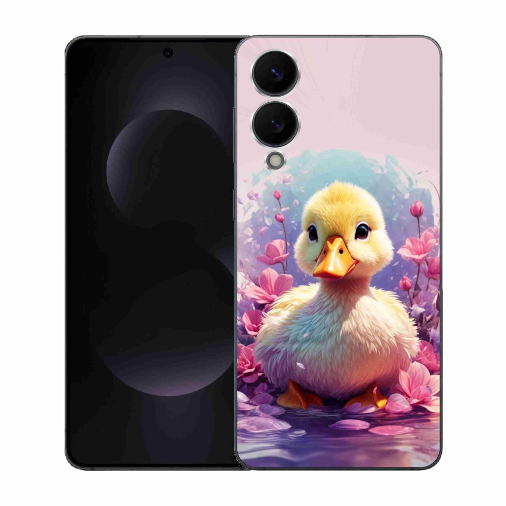 Gél borítás mmCase Samsung Galaxy S25 Edge készülékhez - kacsa