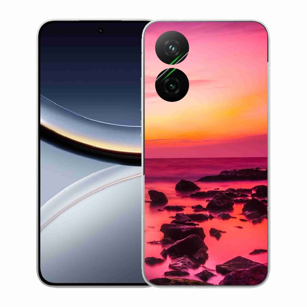 Gél borítás mmCase a Xiaomi Poco F7 5G számára - tenger és ragyogás