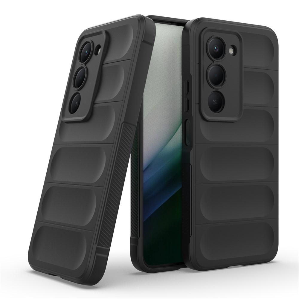 Rugg tartós zselés tok Xiaomi Redmi 15 5G (169mm) - fekete