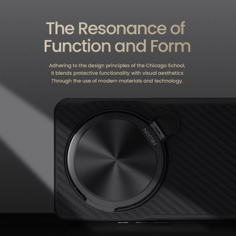 Nillkin CarboProp Aramid mágneses hátlap Xiaomi 15 Ultra Fekete