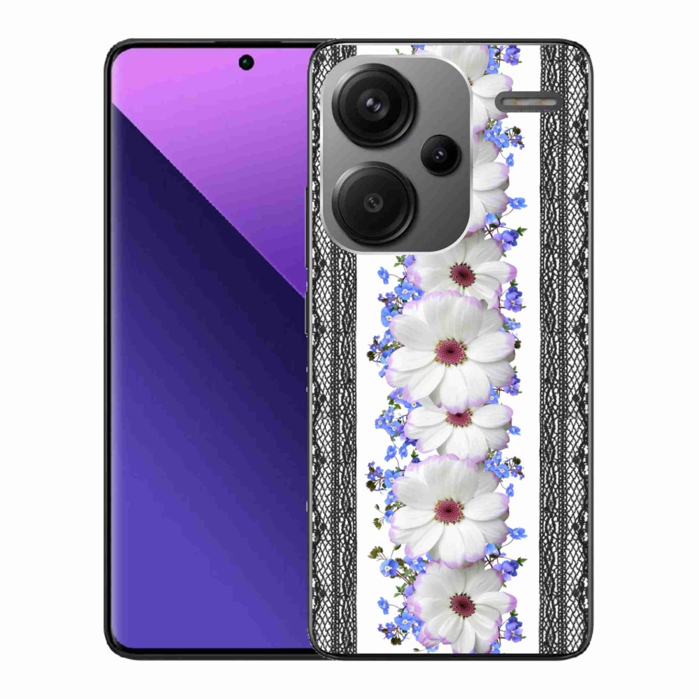 Gél borító mmCase a Xiaomi Redmi Note 13 Pro+ 5G - virágok 8