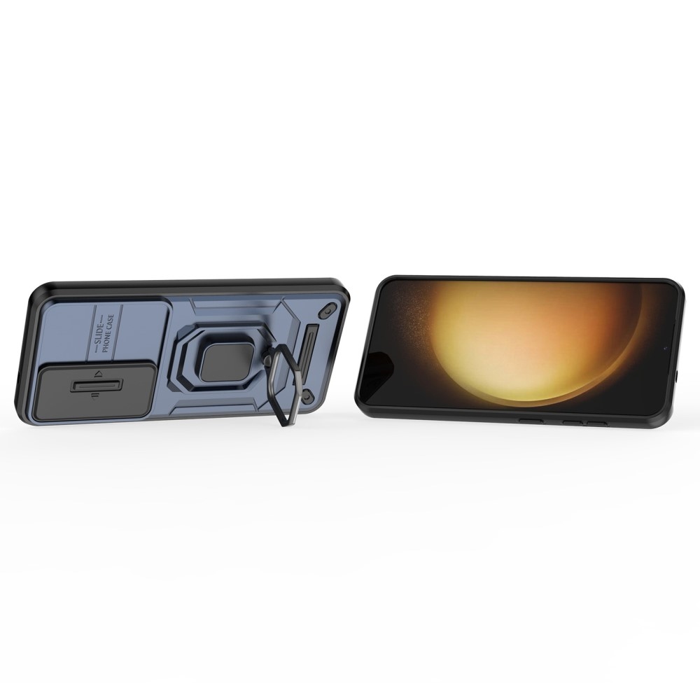 Lencseálló borítás Samsung Galaxy S25 készülékhez - kék