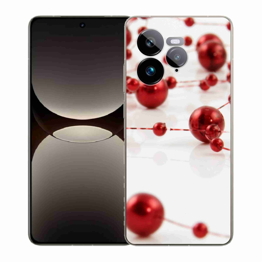 Gél borítás mmCase a Realme GT 7 Pro 5G-hez - karácsonyi lánc