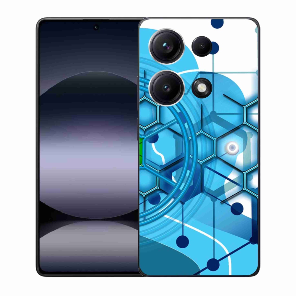 Gél borítás mmCase a Xiaomi Redmi Note 14S-hez - absztrakt minta 2