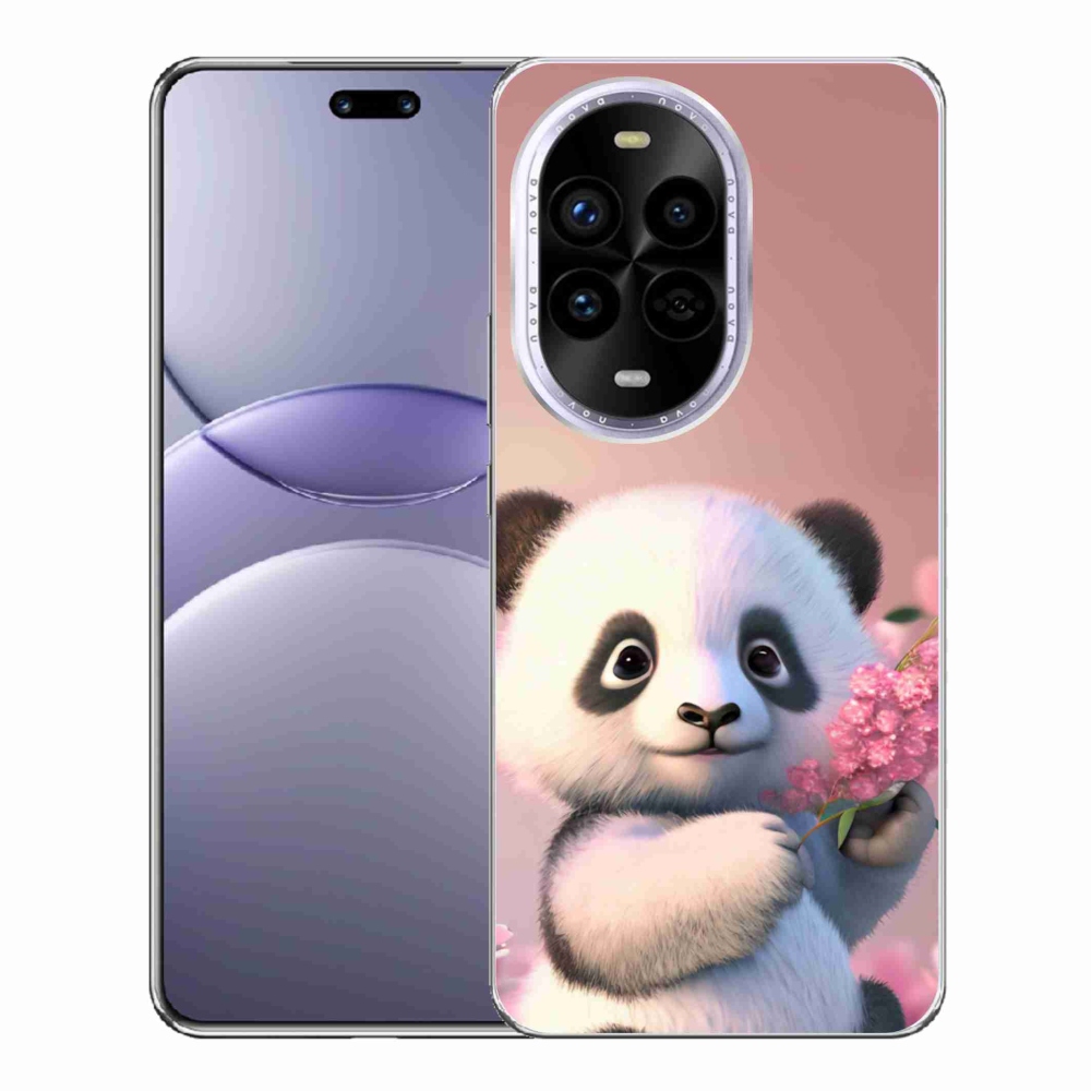 Gél borítás mmCase a Huawei Nova 13 Pro 5G-n - aranyos panda