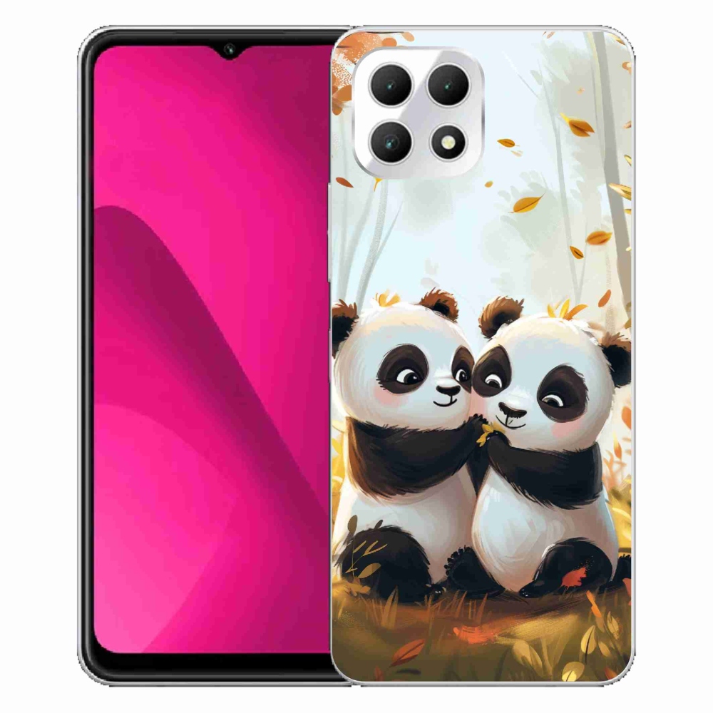 Zselés borítás mmCase a T-Mobile T Phone 2 készülékhez - pandák