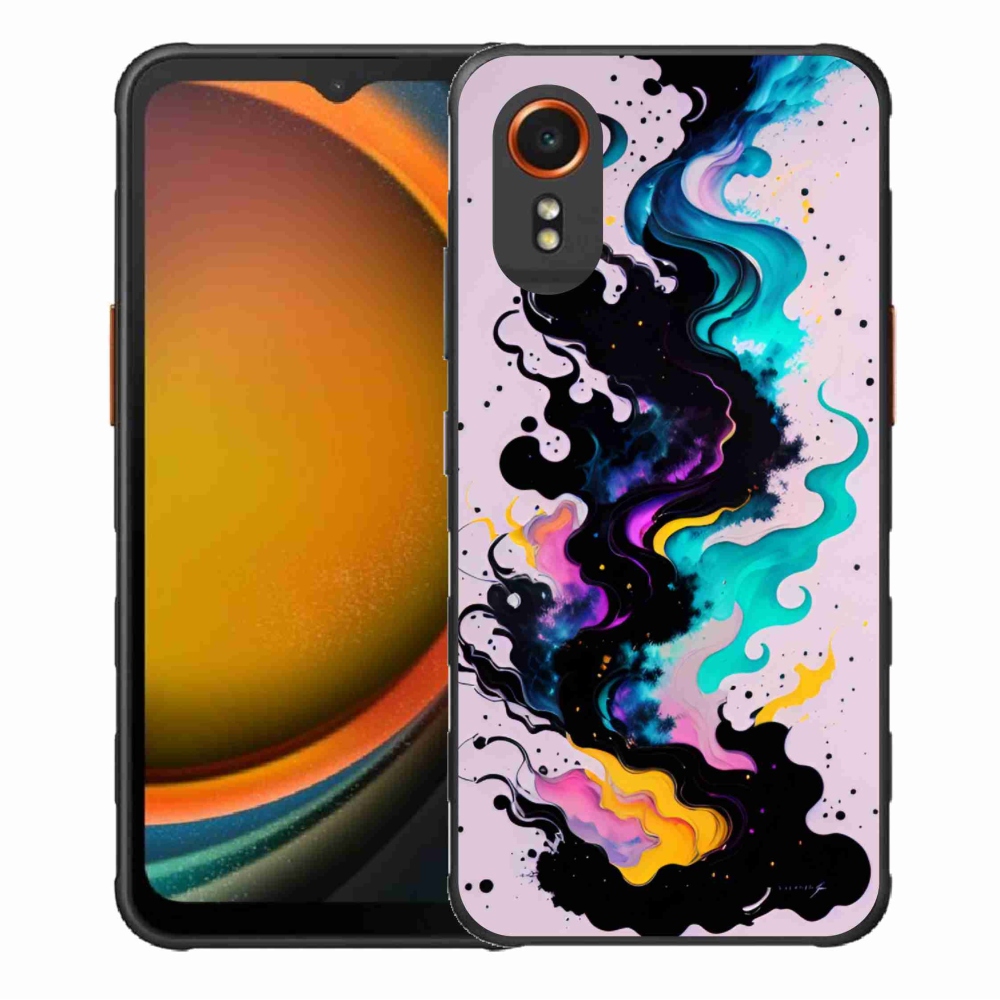 Gél borítás mmCase Samsung Galaxy Xcover 7 - absztrakt motívum 4