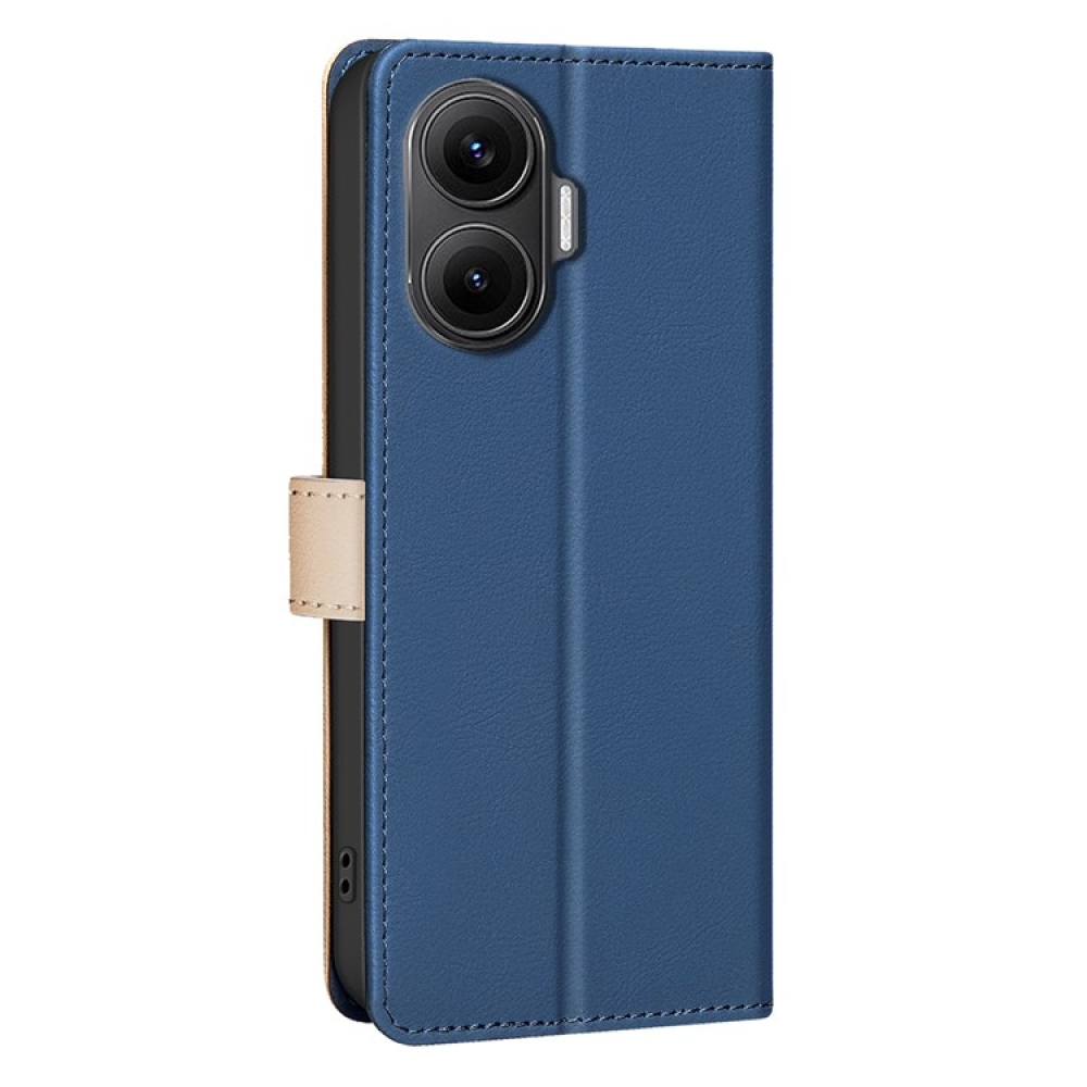 BNF DUO könyvtáska Xiaomi Poco F7 5G - kék