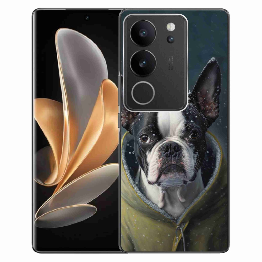 Zselés borítás mmCase a Vivo V29 5G-hez - bulldog