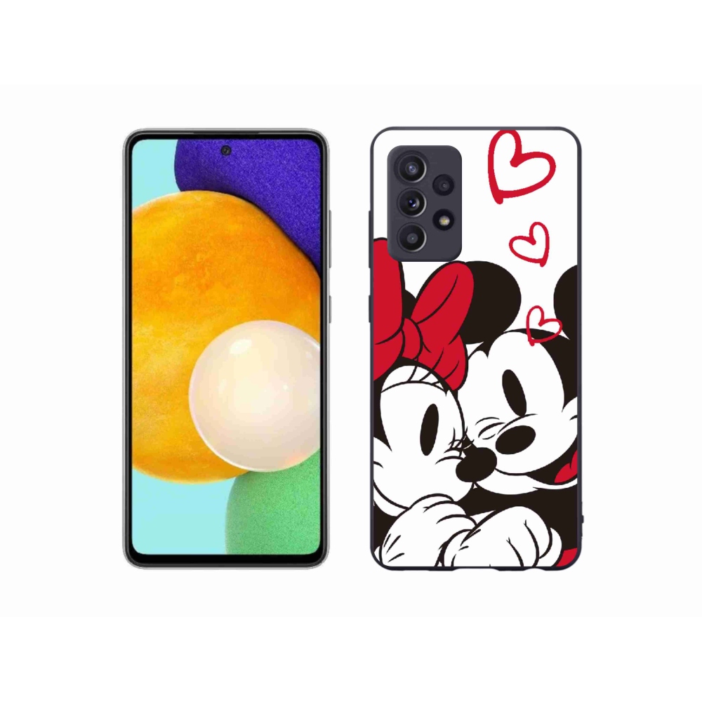 Zselés borítás mmCase Samsung Galaxy A52s 5G - minnie és mickey