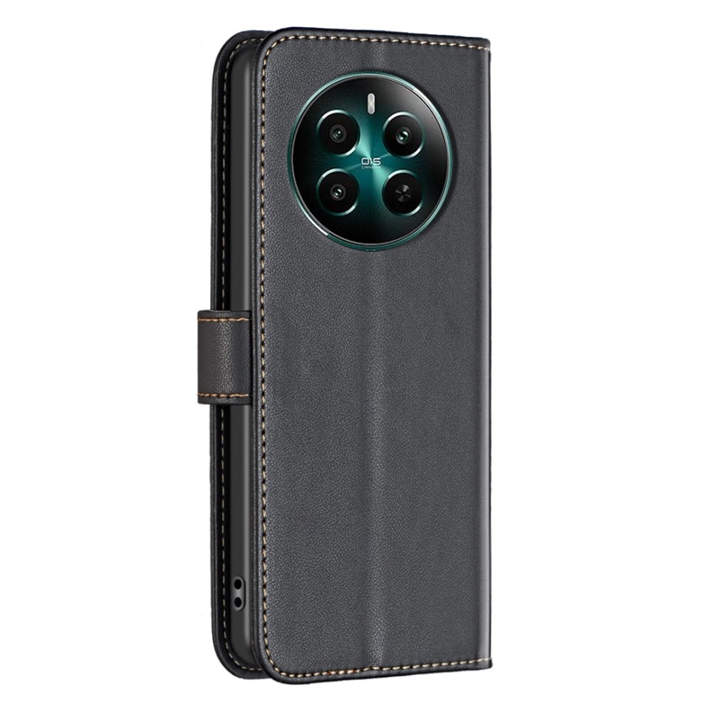 BNF könyvtáska a Realme 12+ 5G készülékhez - fekete