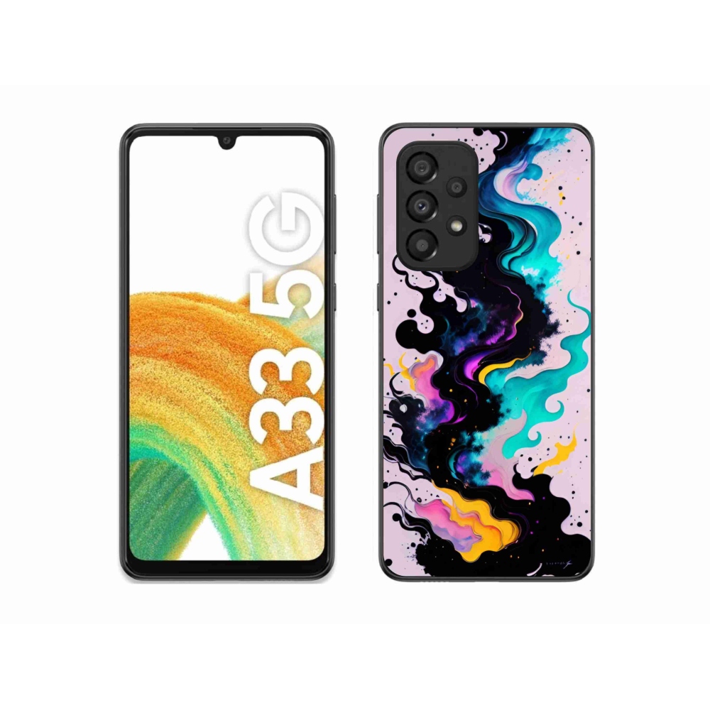 Gél borítás mmCase Samsung Galaxy A33 5G - absztrakt motívum 4