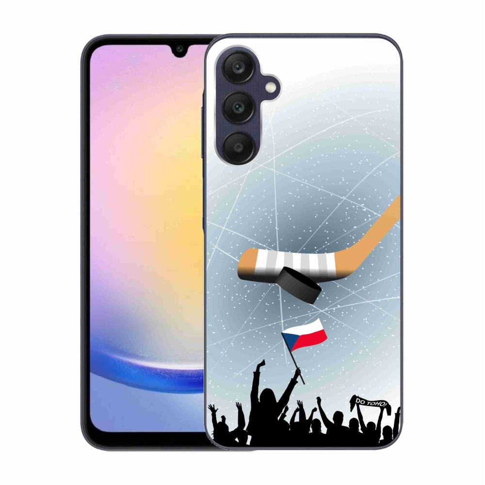 Gél borítás mmCase Samsung Galaxy A25 5G - hoki szurkolóknak