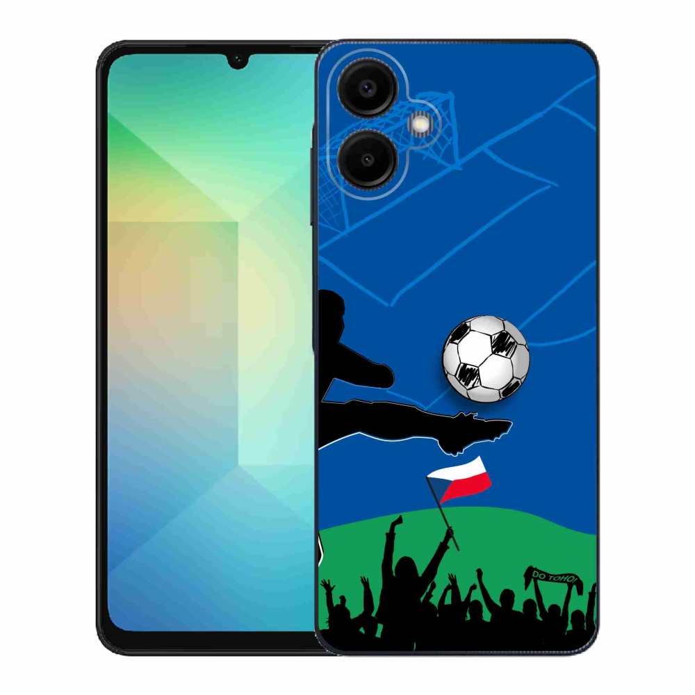 Gél borítás mmCase Samsung Galaxy A06 4G - futball rajongóknak