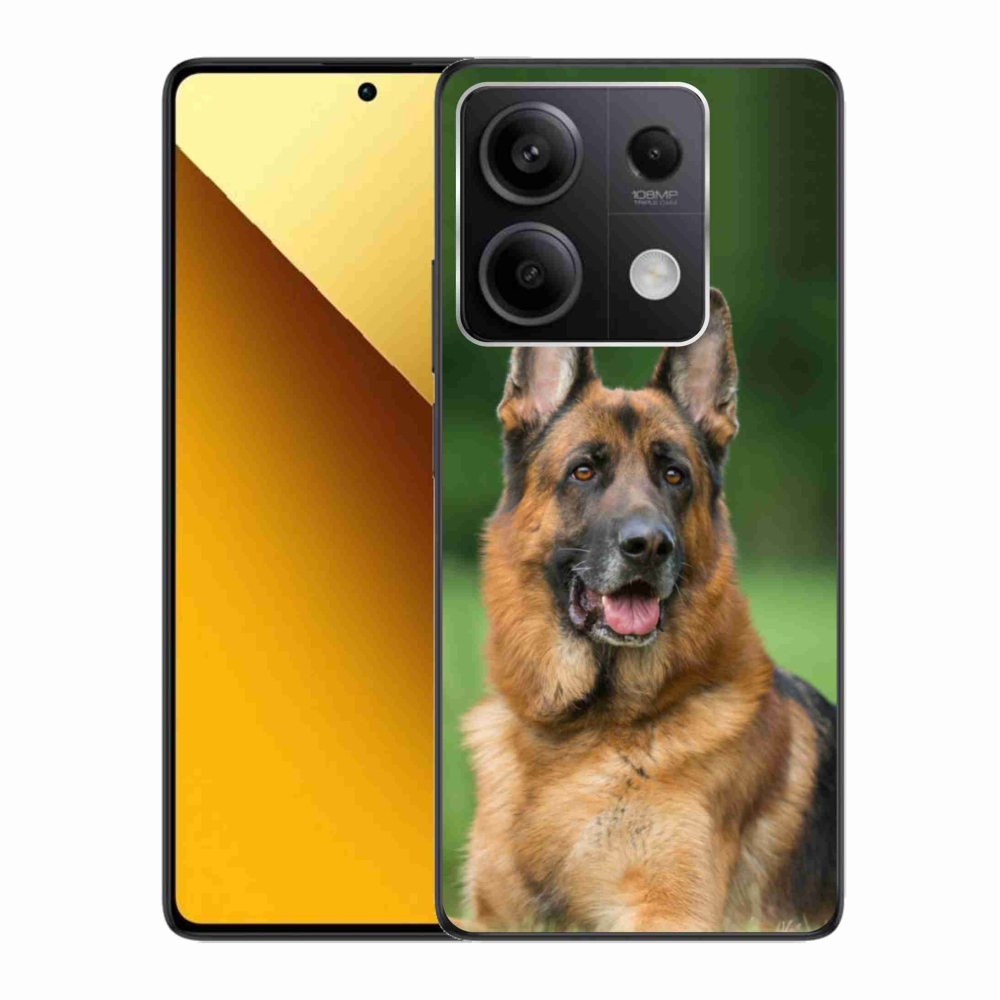 Gél borítás mmCase a Xiaomi Redmi Note 13 5G-hez - Német juhászkutya