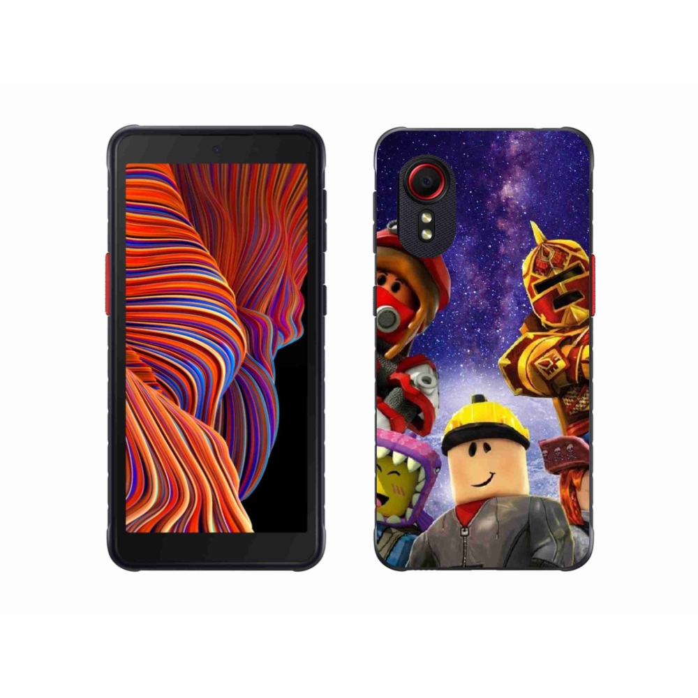 Gél borítás mmCase Samsung Galaxy Xcover 5 készülékhez - roblox 3