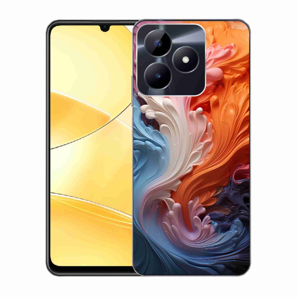 Zselés borítás mmCase a Realme C51/C53 készülékhez - absztrakt motívum 8