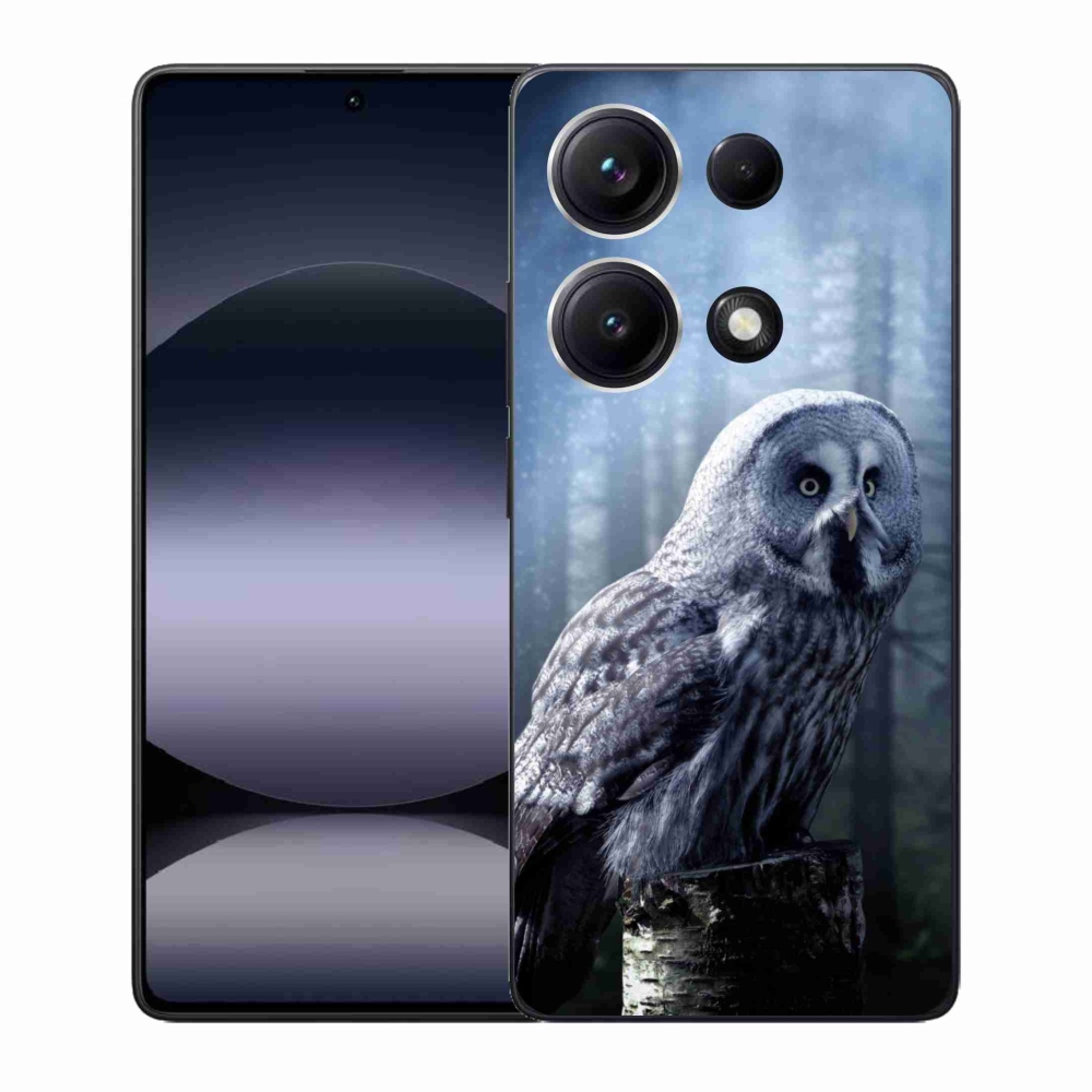 Gél borítás mmCase a Xiaomi Redmi Note 14S-hez - bagoly