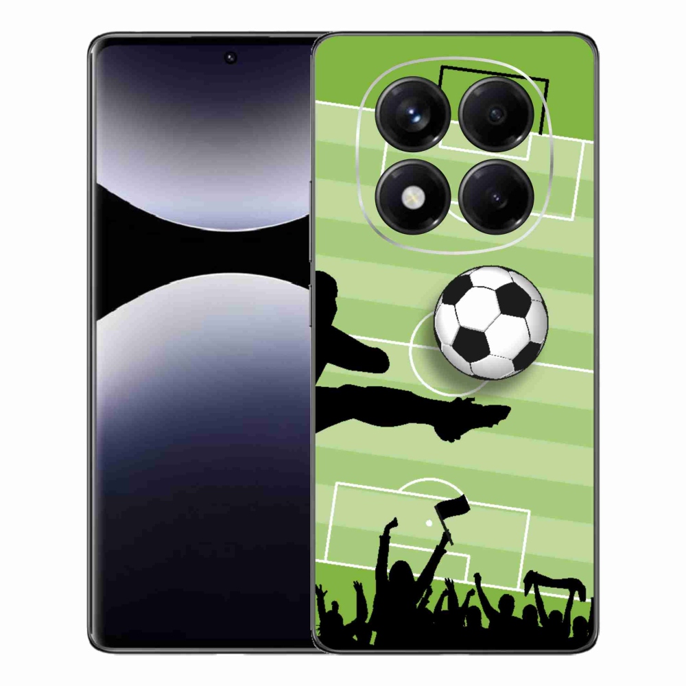 Gél borítás mmCase a Xiaomi Redmi Note 14 Pro számára - futball 3