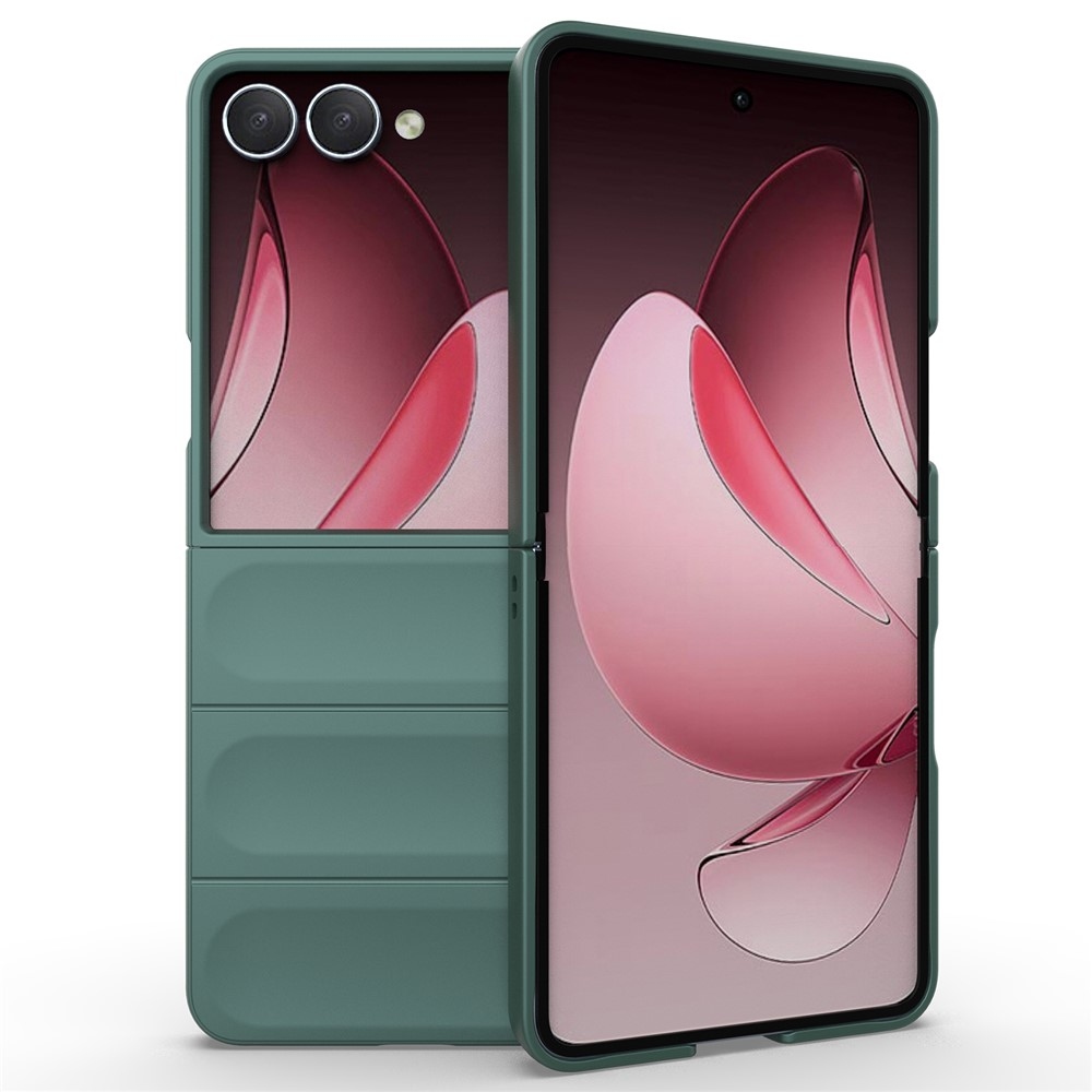 Rugg tartós zselés tok Samsung Galaxy Z Flip7 5G - zöld